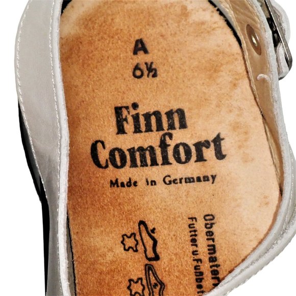 Finn Comfort Jersey Style Leather Sandals Size 6.5 - Picture 7 of 10